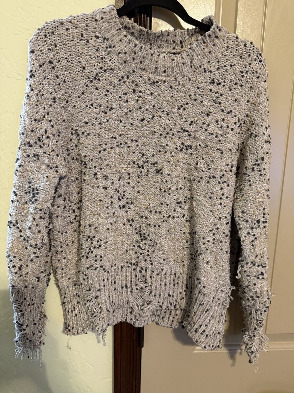 Homegrown Hippie Sweater Size S/M Women's Worn Look